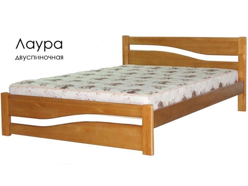 кровать лаура из массива сосны в Туле