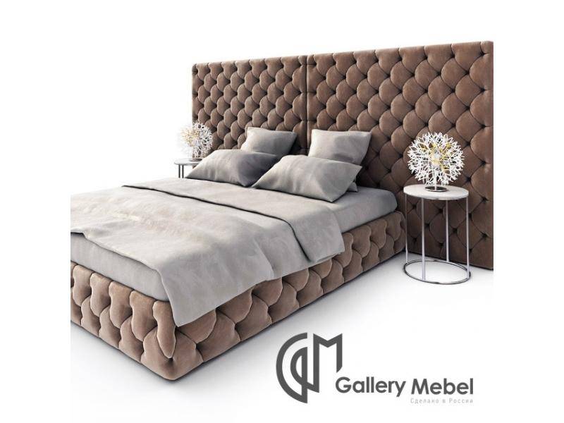 кровать с большим изголовьем letto gm 12 в Туле