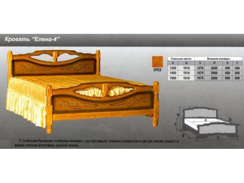 кровать елена 4 в Туле