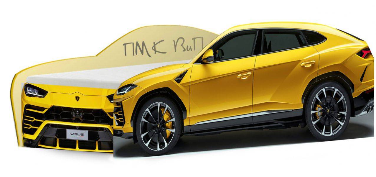 кровать-машинка lamborghini urus в Туле