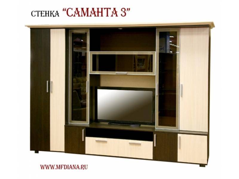 гостиная стенка саманта 3 в Туле