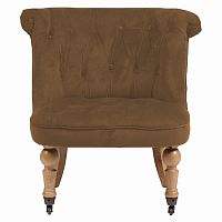 кресло amelie french country chair коричневое в Туле