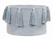 корзина с кистями голубая в Туле