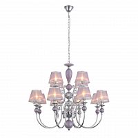 подвесная люстра st luce lilium sl175.103.12 розовая в Туле