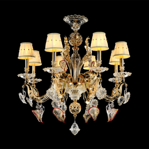 люстра md102729-8a от illuminati золото/янтарная в Туле