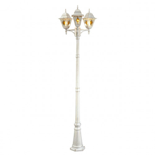 садово-парковый светильник arte lamp berlin a1017pa-3wg в Туле