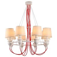 подвесная люстра arte lamp sergio a3325lm-8wh в Туле