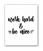 постер be nice а4 в Туле