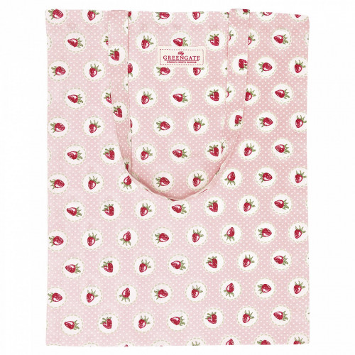 сумка хлопковая strawberry pale pink в Туле