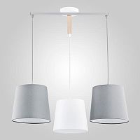 подвесная люстра tk lighting 1279 balance серая в Туле