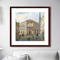 картина: view of the riga stock exchange, 1880г. в Туле