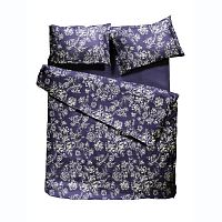 комплект постельного белья decoflux сатин 2 семейный peony indigo в Туле
