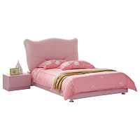 кровать pink leather kitty 120х200 в Туле