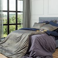 комплект постельного белья decoflux сатин семейный twist dark в Туле