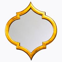 зеркало золотое фигурное 52х59 см доминик в Туле