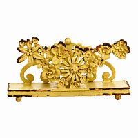 подставка для визиток pewter flower золотой в Туле