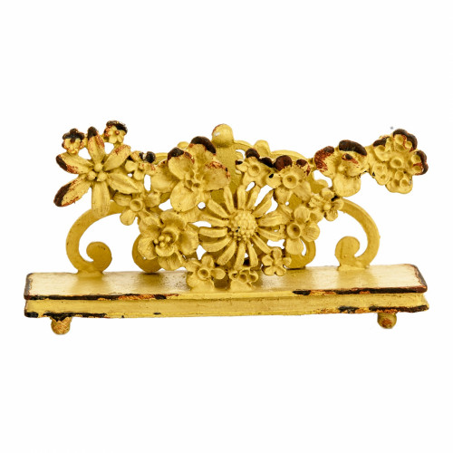 подставка для визиток pewter flower золотой в Туле