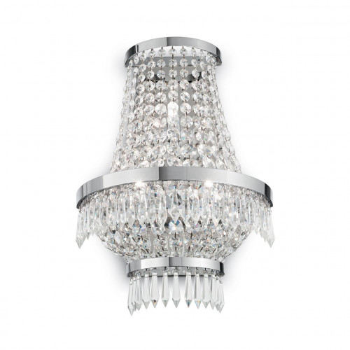 настенный светильник ideal lux caesar ap3 cromo в Туле