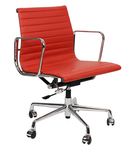 кресло eames style красная кожа в Туле