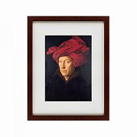картина: portrait of a man in a chaperon (self-portrait), 1433 в Туле