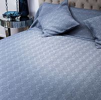 покрывало papillon на двуспальную кровать синее в Туле
