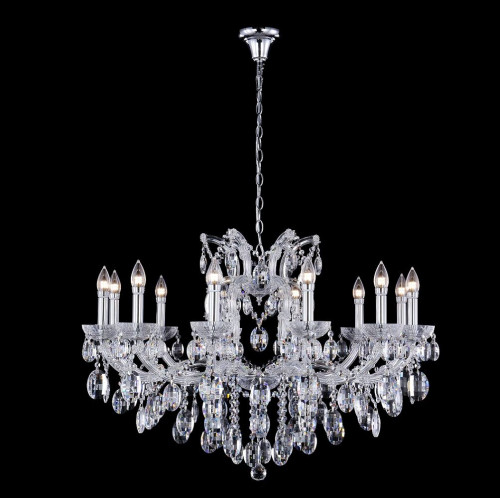 подвесная люстра crystal lux hollywood sp12 chrome в Туле