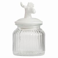 декоративная банка с крышкой deer маленькая в Туле