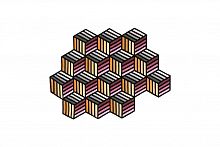 ковер parquet hexagon orange 305x188 от gan в Туле