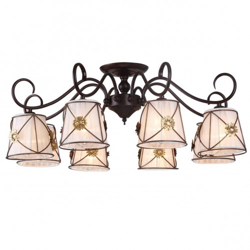 потолочная люстра arte lamp 72 a5495pl-8br в Туле