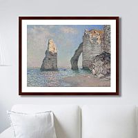 картина: the rock needle and the porte d'aval, 1885г. в Туле