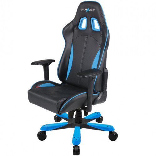 кресло геймерское dxracer king ks57 черно-синее в Туле