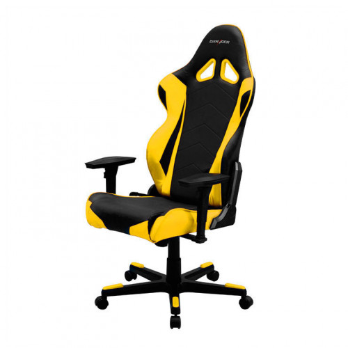 кресло геймерское dxracer racing re0 черно-желтое в Туле