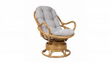 кресло-качалка swivel rocker коричневый в Туле