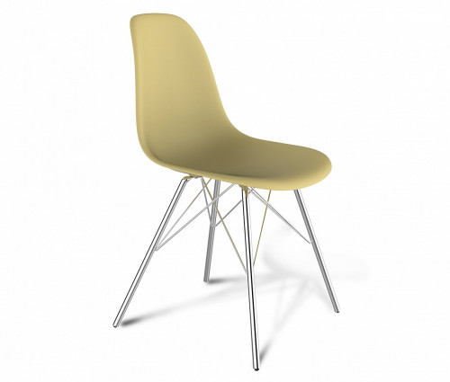 стул dsr бежевый s37 (eames style) в Туле