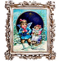 картина «с новым годом!» в раме «амели силвер», версия 22 в Туле