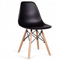 стул деревянный pc-015 черный (eames style) в Туле