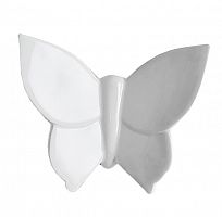 декоративная бабочка butterfly (белая) h14 (12*14*5) в Туле