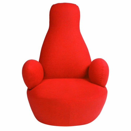 кресло bottle chair красное в Туле