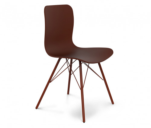 стул dsr коричневый s40 (eames style) в Туле