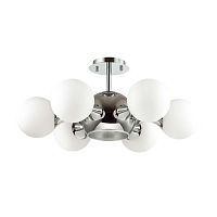 потолочная люстра odeon light miolla 3972/7c белая в Туле