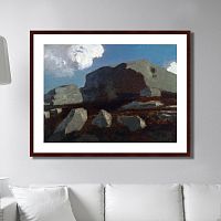 картина: landscape with rocks, near royan, 1875г. в Туле