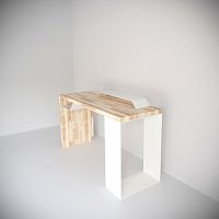 стол рабочий письменный с подставкой для монитора ecocomb-2 в Туле
