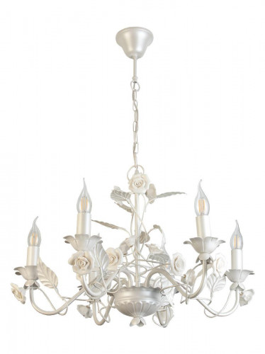 подвесная люстра toplight lynda tl5910d-05wh в Туле