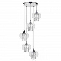 дизайнерская подвесная люстра spot light cordia 1192528 хром в Туле