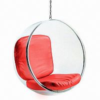 кресло bubble chair красное в Туле