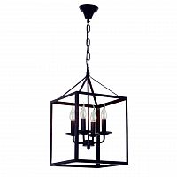 дизайнерская подвесная люстра spot light cage 9810404 черная в Туле