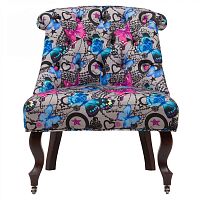 кресло мягкое amelie french country chair бабочки в Туле