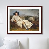 картина: goethe in the roman campagna, 1787г. в Туле