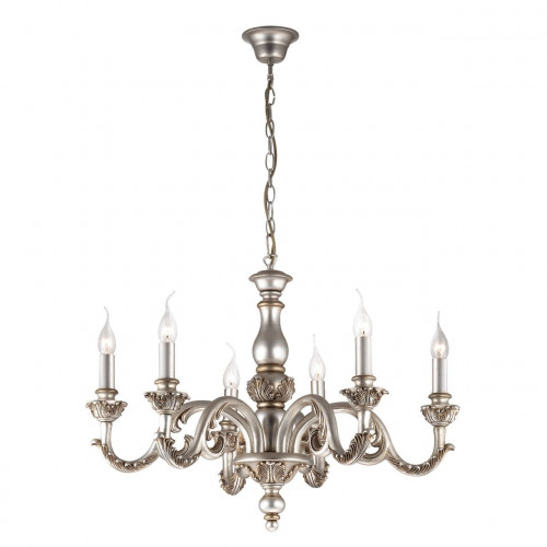 подвесная люстра ideal lux giglio sp6 argento в Туле