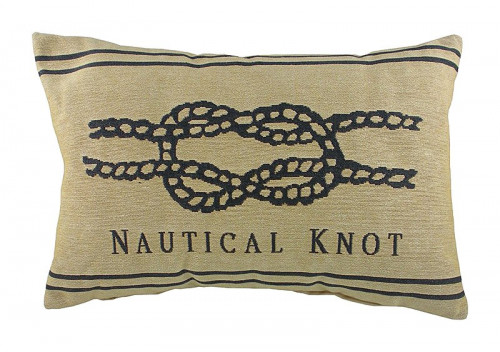 подушка с морским узлом nautical knot natural в Туле